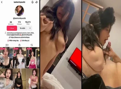 Chủ kênh TikTok lanhxinhyeu06 bị lộ đoạn phim ghi lại quan hệ